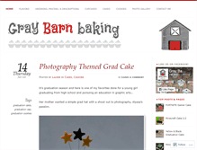 Tablet Screenshot of graybarnbaking.com